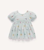 لباس میوه ای گلدوزی شده