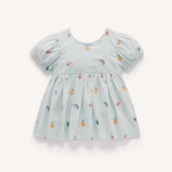 لباس میوه ای گلدوزی شده